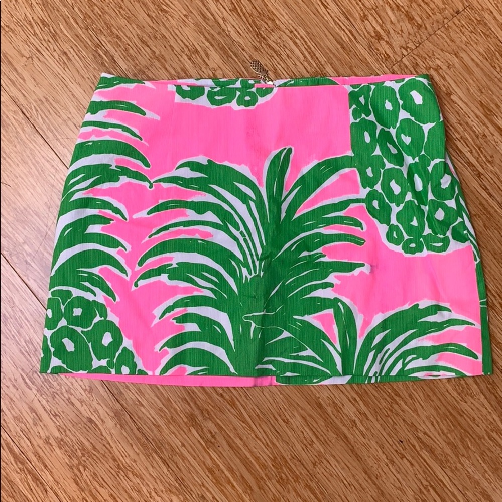 Lily Pulitzer- pineapple skirt - 8